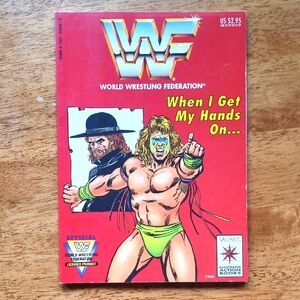 WWE WWF Vintage Wrestling Rare Comic Book Undertaker Ultimate Warrior Hulk Hogan